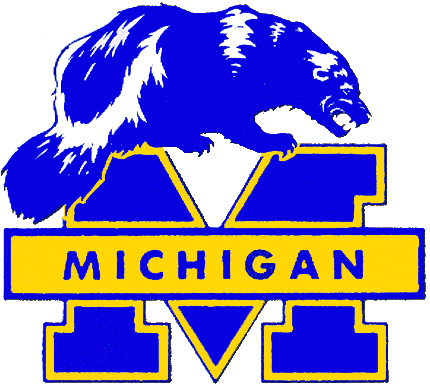 Michigan Wolverines 1979-1987 Primary Logo t shirts DIY iron ons